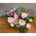 FF02 - Sweet purple roses basket arrangement