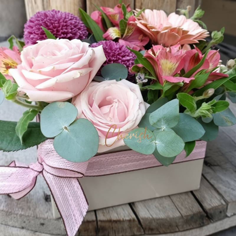 FGB 03 - Pinkish Flower Box