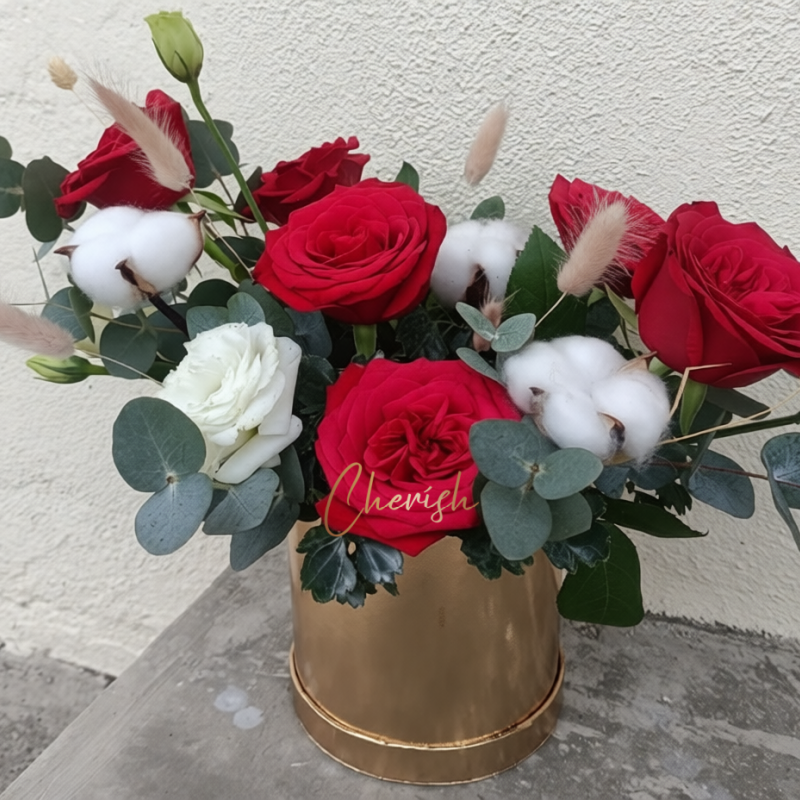 FGB 05 - Crimson & Cotton Golden Luxe Box 
