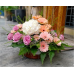 FF03 - Hydrangea & Gerbera Flower Basket