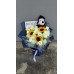 GBQ06 - Snoopy Graduation Sunflower Bouquet