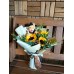 GBQ03 - ​Bright Future Sunflower & Graduation Bear Bouquet