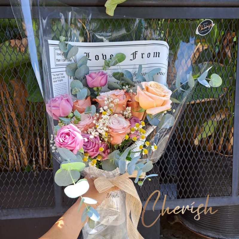 520-05 - Vintage Poetry Bouquet