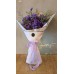 520-10 - Everlasting Purple Statice Hand Bouquet