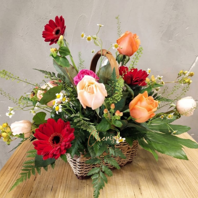 FF05 - Mix flower basket 