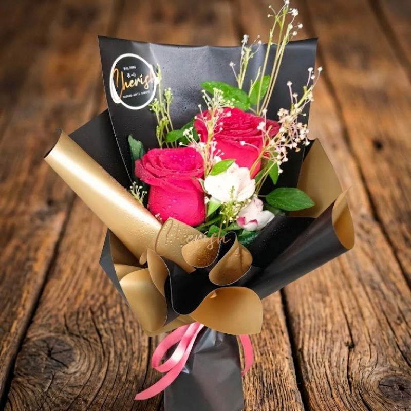 SPU 2 - Red Rose Lover Bouquet